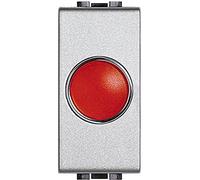 Bticino Portalampada Spia Living Tech NT4371R Segnale luminoso Rosso