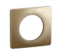 LEGRAND - Piastra Céliane - Piastra di finitura per prese e interruttori celiane - 1 postazione - bronzo satinato
