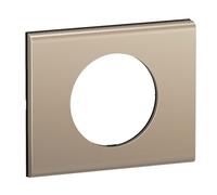 LEGRAND - Piastra Céliane - Piastra di finitura per prese e interruttori celiane - 1 postazione - nichel satinato