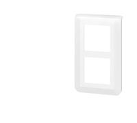 Legrand - Piastra di finitura Mosaico speciale ristrutturazione 2x2 moduli verticali - bianco