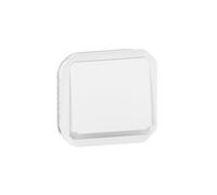 LEGRAND, Plexo 069632L - Pulsante illuminato con contatto chiudibile, fornito con aggregato LED da 230 V, 10 A, 250 V, colore: Bianco