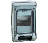 Legrand, Plexo 601974 - Distributore per ambienti umidi, scatola fusibili, IP65 - IK09, 1 fila, 4 moduli, per interni ed esterni, aggiornabile i protezione II, -20 - + 70 °C, 200 x 128 x
