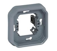 LEGRAND, Plexo New 069682L - Telaio da incasso per ambienti umidi, colore: Grigio