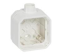 LEGRAND, Plexo New 069686L - Presa a parete per ambienti umidi, con accesso ai cavi, ISO 20, colore: Bianco