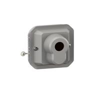 LEGRAND, Plexo New 069706L - Interruttore a chiave DIN, 2 posizioni, IP 20 - IK 07, colore: Grigio