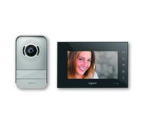 LEGRAND - Portiere Videocitofono Collegato Easy Kit - Kit Completo Con Fotocamera e Schermo 7 Pollici 720p - Nero