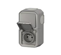 Legrand - Presa di corrente impermeabile Plexo e interruttore bidirezionale per