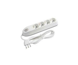 Legrand presa elettrica prolunghe 1,5 m 4 prese AC Interno Bianco