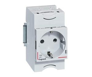 LEGRAND Presa o presa 2P+T 16A 2,5 moduli per quadro elettrico, 004285E