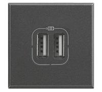 Legrand Presa USB Axolute Antracite HS4287C2 1 pz.