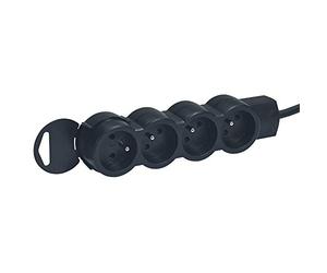 Legrand Prolunga multipresa standard, nero, 050208 3500 wattsW, 230 voltsV