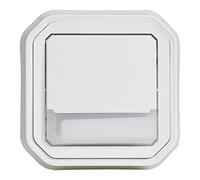 LEGRAND | Pulsante Invertitore Luminoso Porta Etichetta, Plexo, Impermeabile IP5