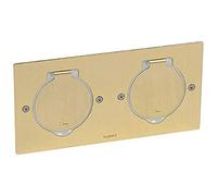 Legrand scatole da terra - Cassetta a pavimento 2 moduli+2 moduli ip44 bronzo