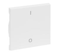 LEGRAND, SEANO 765102 - Interruttore a bilanciere a 2 poli con simbolo O/I (Off/On), coperchio interruttore, piastra a bilanciere, colore: Bianco ultra