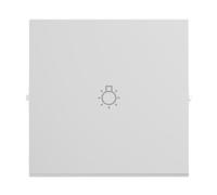 LEGRAND, SEANO 765113 - Altalena con simbolo di luce per interruttore, pulsante e interruttore a croce, coperchio dell'interruttore, piastra a bilanciere, colore: antracite laccato