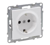 LEGRAND, SEANO 765120 - Presa con contatto di protezione elevata, presa di giunzione, morsetti a innesto, 16 A, 250 V, colore: Bianco ultra