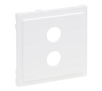 LEGRAND, SEANO 765178 - Copertura per scatola di giunzione per altoparlante, presa da 4 mm, colore: Bianco ultra