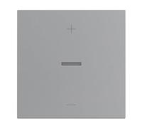LEGRAND, SEANO 765249 - Altalena per dimmer a 3 conduttori, con finestra di illuminazione per LED di stato, colore: Alluminio laccato