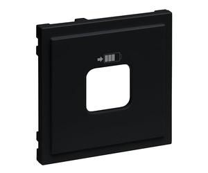 LEGRAND, SEANO 765327 - Cover per prese di ricarica USB C e C+C, caricatore per smartphone, 3000 mA per un dispositivo o 1500 mA per uscita, colore: Nero laccato