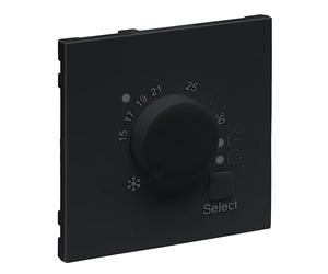 LEGRAND, SEANO 765452 - Copertura per termostato elettronico da pavimento, colore: antracite laccato