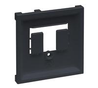 Legrand, SEANO 765455 - Copertura per presa telefonica austriaca (TDO) e tedesca (TAE), colore: antracite laccato