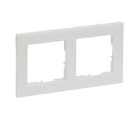 LEGRAND, SEANO 765572 - Telaio, in termoplastica, senza alogeni, dimensioni: 87 x 158 mm, colore: madreperla laccato