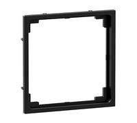 LEGRAND, SEANO 765803 - Anello intermedio per il montaggio di inserti 50 x 50 mm con copertura 50 x 50 mm a norma DIN 49075, colore: Nero laccato