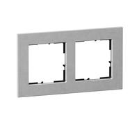 LEGRAND, SEANO Natura 766122 - Telaio in materiale reale, produzione e imballaggio sostenibili, design in alluminio anodizzato, 766122