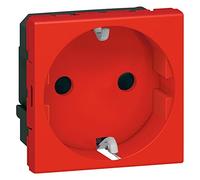 Legrand Spina Schuko 2P+TT 077218 Mosaic Rosso