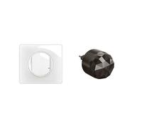 LEGRAND - Starter Pack per illuminazione collegata Celane with Netatmo - 1 interruttore collegato con opzione variabile + 1 gateway di collegamento - bianco smaltato