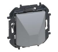 LEGRAND Uscita cavo componibile per installazione a incasso, Gamma Niloé Step, Colore Alluminio, 398210B