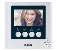 Legrand Videocitofono per interni 369115, a 2 fili, schermo da 4,3"