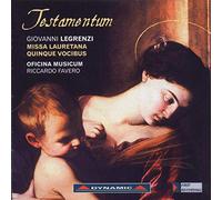 Legrenzi Giovanni - Testamentum
