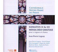 LEGUAY, J.P. - SONATAS II & III/MISSA..