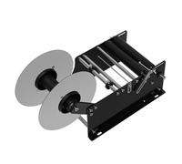 Legwfdthy Etichettatrice semiautomatica fai da te per bottiglie manuali di etichette per bottiglie, bottiglie rotonde, etichettatrici automatiche, alta prescissione, dispenser per bottiglie rotonde