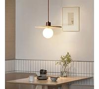 LEGZIT Lampada a Sospensione Semplice Pastorale Giapponese Lampadario in travertino Creativo Lampada da Camera da Letto Lampada a Sospensione Artistica di Lusso Lampadario da Ristorante Nordico lam