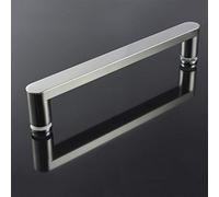 LEGZIT Maniglia per Porta in Vetro per Doccia Maniglia per Porta del Bagno Doccia di Ricambio in Acciaio Inossidabile 304 - Distanza tra i Fori 30 cm / 40 cm / 44 cm / 50 cm (Dimensioni : Hole to H