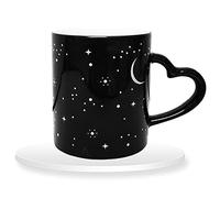 Lehaha Tazza Magica Personalizzata con Foto, Design o Testo,Cambia Colore Tazza e Tazzine da caffè Induzione Termica con la tua foto per sorprendere qualcuno