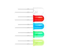 LeHang 1000Pcs 5mm LED Diodo Kit Assortimento di Diodi Emettitori di Luce LED Circuito Elettronica Kit Assortito per Arduino, Circuito PCB Fai da Te (5 Colori x 200 Pezzi)