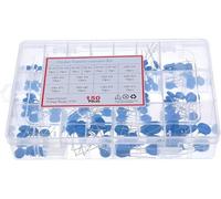 LeHang 150pcs 15value Varistor Resistor Kit Assortito 5D471K 7D471K 7D431K 10D471K 10D431K 10D241K 10D391K 14D431K 14D471K