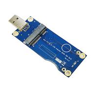 LeHang Adattatore Mini PCI-E a USB con Slot per Scheda SIM per modulo WWAN/LTE (Grado Industriale)
