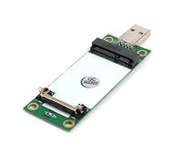 LeHang Adattatore USB per Scheda Mini PCIe Mini PCIe, convertitore di Tester per modulo Mini PCI Express WWAN/LTE / 4G, Supporto Scheda di Rete WAN Wireless da 30 mm 50mm