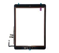LeHang Sostituzione Touch Screen Digitizer per Sostituzione Pulsante Home per iPad 6 (2018) A1893 A1954 Nero (Nessuna Verifica delle Impronte digitali)