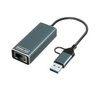 LeHang USB 2.0 a RS-485 RS-422 RS485 RS422 RJ45 RJ-45 Convertitore Adattatore seriale FT232 (Prodotto in Alluminio)