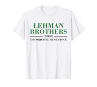 Lehman Brothers 2008 The Original Meme Stock Maglietta