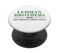Lehman Brothers 2008 The Original Meme Stock PopSockets PopGrip Adesivo