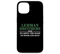 Lehman Brothers 2008 We Bring The Boom To Boom And Bust Custodia per iPhone 13