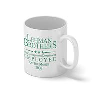 Lehman Brothers Employee of Risk management Department 2009 Bianco tazza di caffè Mug