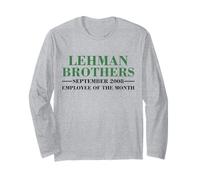 Lehman Brothers September 2008 Employee of The Month Maglia a Manica