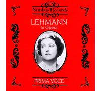 Audio Cd Lotte Lehmann - In Opera 1916-1921
